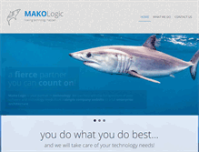 Tablet Screenshot of makologic.com